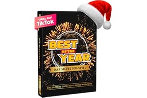 BEST OF THE YEAR DAS SILVESTER-SPIEL - Jahres-Highlights Wieder erleben - Geschenkidee, Partyspiele, Wichtelgeschenk, Spiele für Erwachsene & Kinder, 1-10 Spieler ab 6 Jahre