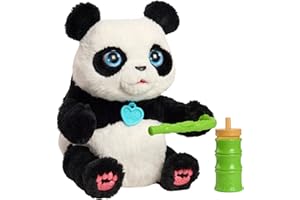 Just Play furReal Coco, der Panda, interaktives Plüschtier, über 60 Geräusche & Reaktionen, 27cm Kinderspielzeug ab 4 Jahren