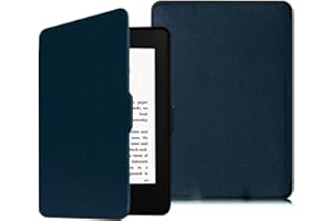 Fintie Etui do Kindle Paperwhite – najcieńszy i najlżejszy pokrowiec ochronny z funkcją Auto Sleep/Wake (nie nadaje się do modelu 10. generacji 2018), Ciemny niebieski