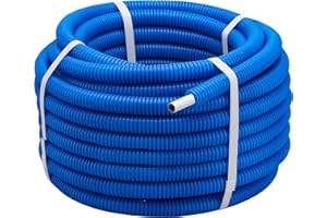 NT NOYON & THIEBAULT Couronne Tube Multicouche gainé Bleu diamètre 16 millimètres - Longueur 50 mètres - Norme NF 545 pour réseau d'eau potable et chauffage NOYON & THIEBAULT