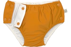 ‎LÄSSIG Lässig Splash & Fun Swim Nappy with Press Studs (Gold, 86/92, 13-24 Months)