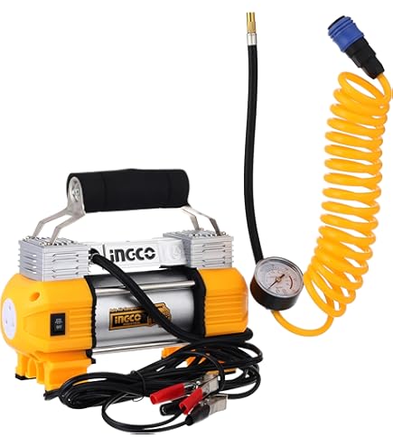 Travelhawk Compressor Bandenpomp - Elektrische Fietspomp Luchtcompressor Elektrische 12v 30 L Min 100psi Draagbaar Voor Auto Fiets Motorfiets