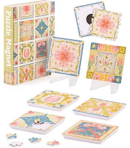 Chupa Chups Puzzle Journal - A5 Notebook With 329 Plastic Puzzle Pieces Cover