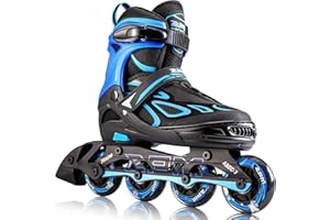 2pm Sports Adjustable Kids Inline Skates, Inline Skates for Boys and Girls