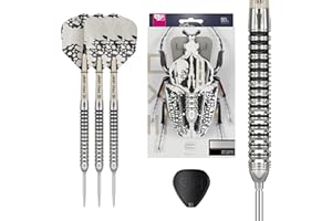 ‎TARGET DARTS Target Darts EXO Edition 90% Wolfram Stahlspitze Darts Set – Stahlspitzen Dart Sets, Swiss Point Darts mit Pro Grip Schäfte und No.6 Flights, SP Werkzeug Inklusive | Professionelle Dart Sets