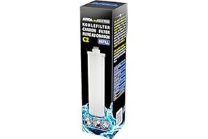 ARKA myAQUA® 1900 filtr węglowy C2 - do filtrowania cząstek brudu i zanieczyszczeń, takich jak rdza i piasek, chlor, herbicydy, pestycydy i pozostałości leków z wody,