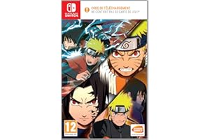 BANDAI NAMCO Naruto Ultimate Ninja Storm Trilogy (Code de téléchargement pour Switch dans la boîte - pas de disque)