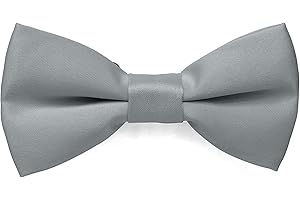 THE TIE COMPANY The Tie Co™ Premium Range Children's Pre-tied & Adjustable Plain Bow Tie Kids