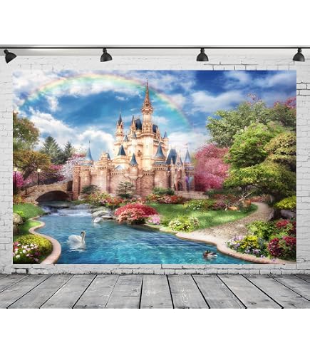 YongFoto Fondale Fotografico In Vinile – 2,2x1,5 M – Sfondo Con Petali Che Cadono E Tunnel Di Fiori Rosa. Ideale Per Feste Di Compleanno, Matrimoni, Servizi Fotografici E Video.