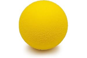 WALLENREITER SPORTGERÄTE SoftX Weichschaumstoffball Schaumstoffball Softball Physio Turnen GELB 7cm