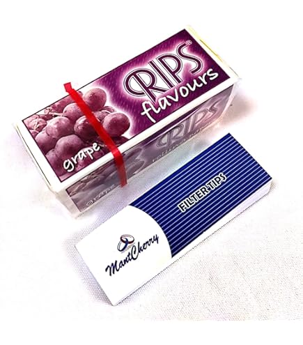RIPS CHERRY FLAVOR CIGARETTE TOBACCO ROLLING PAPERS 3 : Amazon.de: Health &  Personal Care