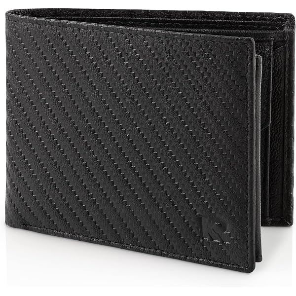 thumbnail image 2 of Roberto Nappa Leather RFID-Blocking Bifold Wallet – Men's, Black, Portrait Style, Made In India 2 of 5