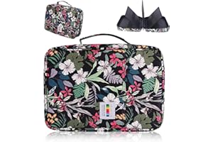 AYVANBER Kolorowy piórnik, maks. 220 przegródek, duża pojemność, nylonowy piórnik z zamkiem błyskawicznym, organizer na ołówki akwarelowe, z praktycznym etui dla studentów, dorosłych, artystów, kwiat