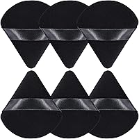 BEAKEY Dreieck Makeup Puderquaste für Lose Puder und Flüssige Kosmetik, Weicher Plüsch-Puderschwamm, Make-up Powder Puff, Mak
