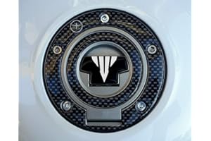 ‎LABELBIKE labelbike - 3D Harz Aufkleber Dekoration und Schutz des Motorrad Tankdeckels kompatibel mit YAMAHA MT-03 MT-07 MT-09