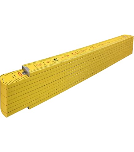 Metro Meter Ruler 2 Meter Folding Ruler Stabila 14555 Metro Folding Ruler – 2 Meter ...