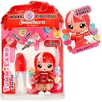 Yummiland x Sweethearts Lip Gloss Doll - Ruby Hearts - Avec un Kit ...
