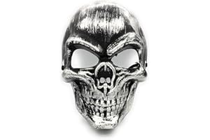 Promotech Masque effrayant squelette Halloween Party pour enfants et adultes