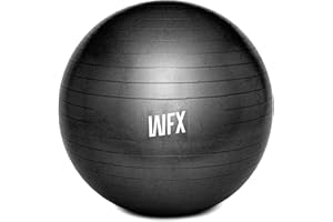 #DoYourFitness® x World Fitness WFX Ballon de Gymnastique »Orion« avec Pompe/Ballon de Fitness Robuste et écologique/idéal pour la Gymnastique, Le Yoga & Le Fitness/Taille : 55 cm/différents Couleurs