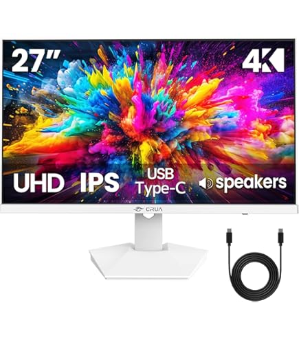 INNOCN 27 Inch 4K Monitor Computer UHD 3840 x 2160 LCD IPS Display