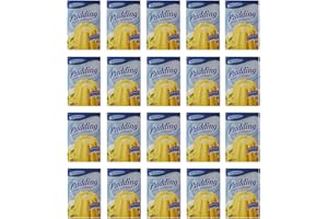 KOMET GEROLF PÖHLE & CO. GMBH 20er Pack Komet Pudding Vanille-Geschmack (20 x 40 g) Puddingpulver Puddingdessert Dessert Dessertpulver