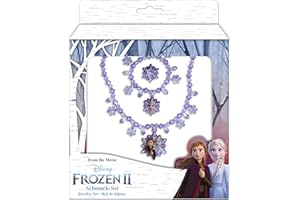 ‎CRAZE CRAZE II Disney Frozen 2 Jewelry Schmuckset Halskette + Armband Die Eiskönigin Mädchenschmuck 22818, Bunt, für Kinder