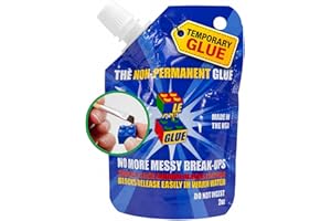 Le-Glue - tillfälligt lim för LEGO®, megablter, nano-block med mera. Perfekt för barn! Giftfri. Tillverkad i USA