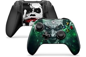 GIZMOZ N GADGETZ GNG Xbox One X, Xbox One S, Xbox One Motiv: Joker 2er-Set mit Aufklebern für Controller
