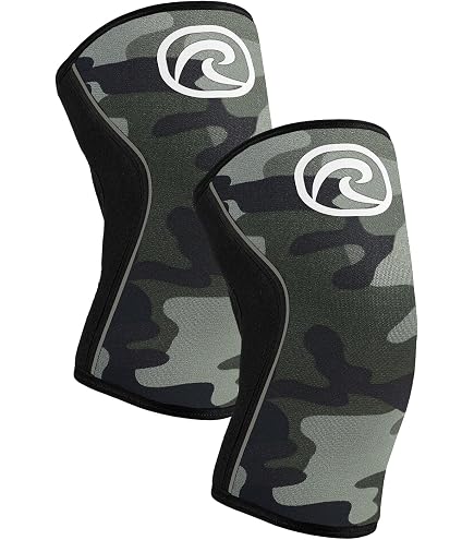 Power Max Ginocchiera 7 Mm SBR/Neoprene – Supporto Per Crossfit, Powerlifting E Sollevamento Pesanti, Taglia S