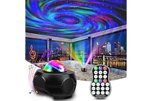 LITE WORLD Night Light Black Hole Galaxy nebular Party Light bar Light Pub Lights LED Galaxy Star Projector Bedroom Home Living Room Decor Birthday Present