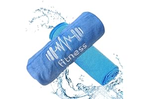 RICHDMI Asciugamano Microfibra, 2 Pezzi Asciugamano Palestra, Assorbenti, Leggeri, Asciugano in Fretta, Asciugamano da Viaggio/Asciugamano da Bagno | Ideale per Viaggi, Spiaggia, Yoga, Sauna (Blu)