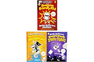 PUFFIN LTD. Diary of an Awesome Friendly Kid Collection 3 Book Set (Diary of an Awesome Friendly Kid, Rowley Jefferson's Awesome Friendly Adventure & Rowley Jefferson's Awesome Friendly Spooky Stories)