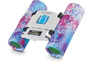 USCAMEL Binoculars for Kids, 8×21 Small Binoculars Adults, Waterproof Compact Binocular For Bird Watching, Travel, Camping, Hunting