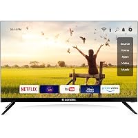 Candes 60 cm (24 inch) HD Ready LED Smart Android Frameless TV CTPL24EF512S (Black) (2021 Model)