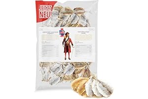 ‎MSDM Goldband Selar Original 1kg - Fisch Jerky I High Protein I Snacks I Trockenfisch Omega 3 I Beef Jerky, Trockenfleisch & Chips Snack Alternative