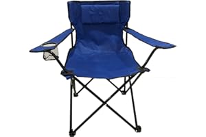 Homecall, sedia da campeggio, colore blu