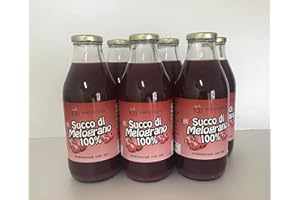 ESSENZE BOVA 1997 Succo di Melograno Bova puro al 100% 75 cl (6 Bottiglie)