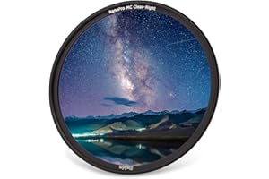 Lichtverschmutzungsfilter Haida Clear-Night NanoPro Filter, optisches Glas verbessert die Sichtbarkeit, künstliche Lichtquellen Reduzierung für Himmel/Stern (58 mm)