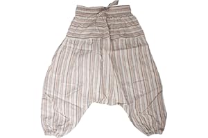 SHOPOHOLIC FASHION Kinder Hippie Boho Bunte Bequeme Lockere Haremshose