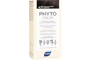 Phyto Phytocolor 4.77 Castano Marrone Intenso Colorazione Permanente senza Ammoniaca, 100 % Copertura Capelli Bianchi