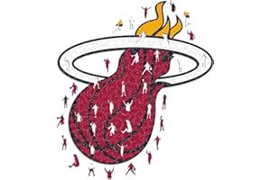 Iconic Puzzles - Miami Heat, Logo, Puzzle di Legno con licenza ufficiale NBA, 100% sostenibile, regalo per adulti e bambini, taglia S, 150 Pz