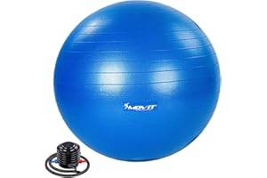 ‎MOVIT MOVIT Gymnastikball »Dynamic Ball« inkl. Pumpe, 55 65 75 85 cm, 7 Farben, Maximalbelastbarkeit bis 500kg, berstsicher, Fitness-Ball, Sitzball, Yogaball, Pilates-Ball, Balance