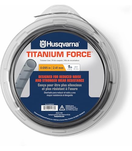 Husqvarna Titanium XPro Trimmerschnur – 30 M Spule, 0,26 Cm, Original-Ersatzteil 529337611