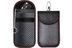 TODOXI Faraday Pouch - 2 Pack Car Key Signal Blocking Bag - RFID Protection