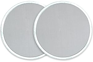 ‎BEYLAB BEYLAB 2 Stück Siebe für Duftlampen Edelstahlsieb Räuchersieb für Räucherstövchen mit sieb Ø 8 cm (80mm)