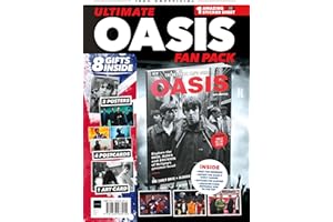 The Oasis Britpop Band Ultimate Fan Pack - 84 Page Fanbook with Music Memorabilia: Double Sided A2 Poster, Art Card, 4 Postcards & Sticker Sheet