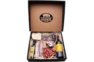 IL SALUMIERE DAL 1978 Caja gastronómica perfecta para Navidad 2022 "Norcino Farcito" Il Salumiere 1978, regalo con productos típicos italianos, cesta regalo gourmet perfecta para Navidad o cualquier otra ocasión