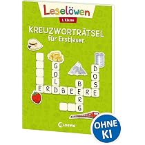 66 Kreuzwortrtsel fr Erstleser - 1. Klasse (Blau): Rtselspa zum  Lesenlernen fr Kinder ab 6 Jahren (Leselwen Rtselwelt) : Labuch,  Kristin: Amazon.de: Bcher