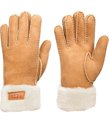 UGG Women's Embroidered Logo Earmuff Chestnut, One Size : Amazon
