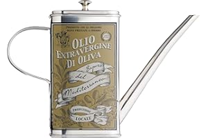 KitchenCraft World of Flavours dozownik oliwy z oliwek z wylewką, stal nierdzewna, 500 ml